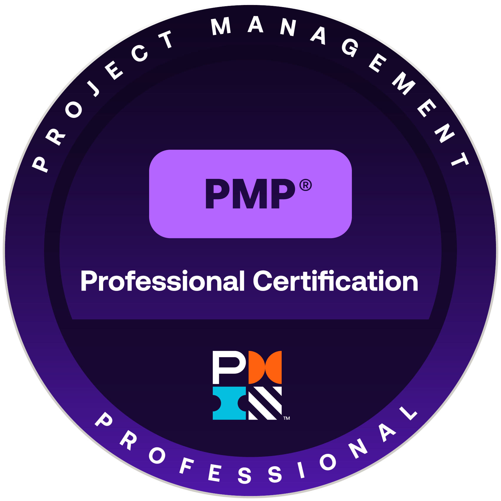 Project Management Professional badge