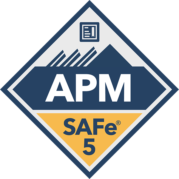 SAFe 5 Agile Product Manager badge