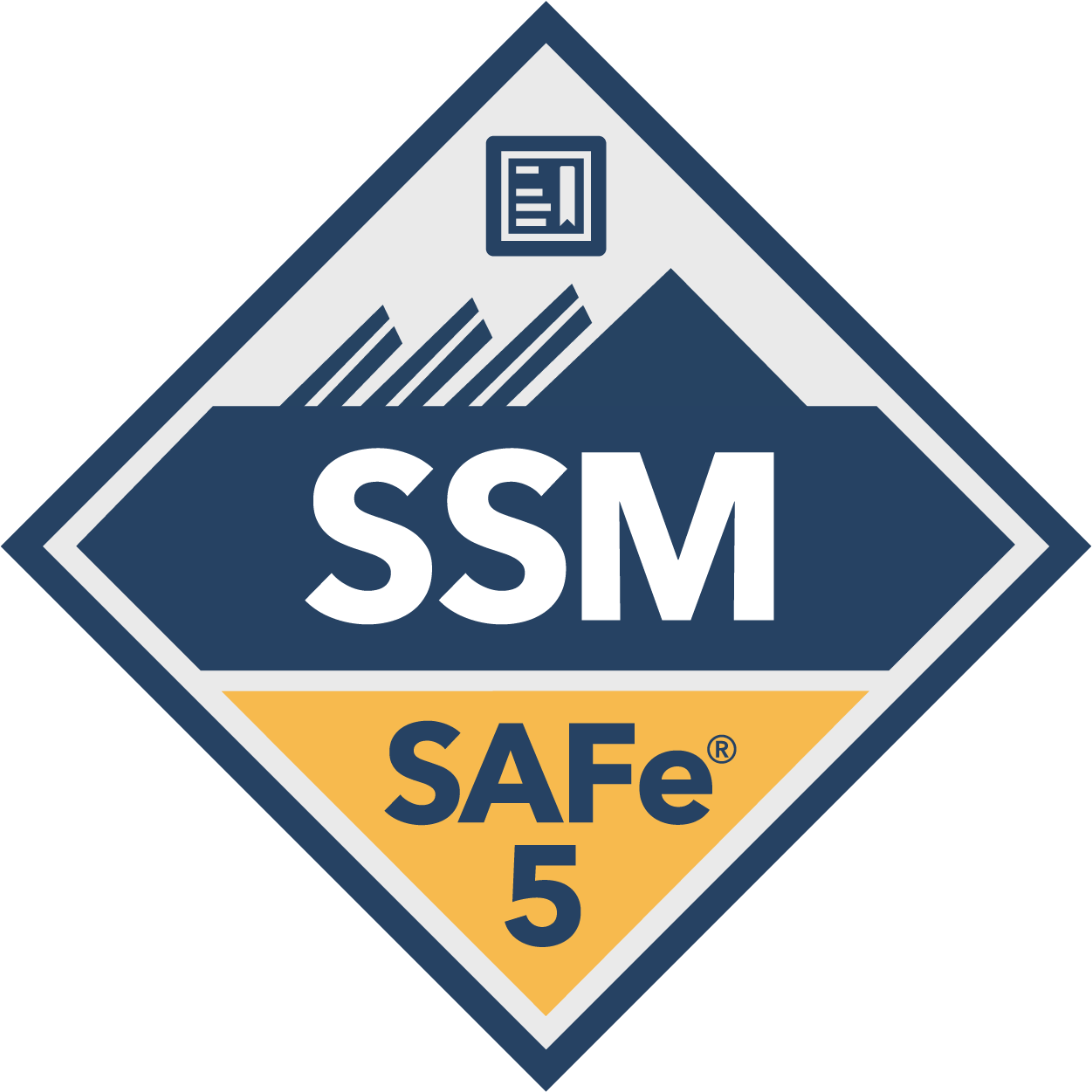 SAFe 5 Scrum Master badge