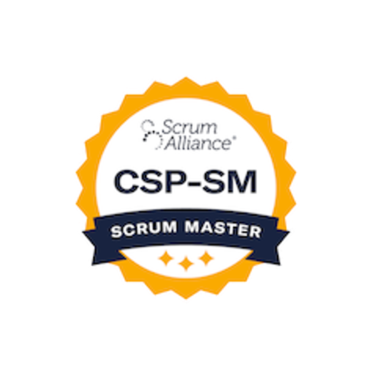 Certified Scrum Professional ScrumMaster badge